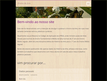 Tablet Screenshot of ensinodaarte.webnode.com.br