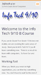 Mobile Screenshot of infotech910.webnode.com