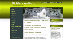 Desktop Screenshot of bilestestizvysociny.webnode.cz