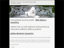 Tablet Screenshot of bilestestizvysociny.webnode.cz