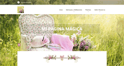 Desktop Screenshot of mipaginamagica.webnode.com