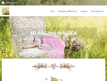 Tablet Screenshot of mipaginamagica.webnode.com