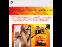 Tablet Screenshot of nehtovestudioarabesque.webnode.cz