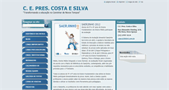 Desktop Screenshot of colegiocostaesilva.webnode.com.br
