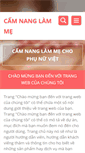 Mobile Screenshot of camnanglamme.webnode.vn