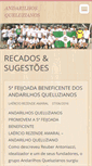 Mobile Screenshot of andarilhosqueluzianos.webnode.com