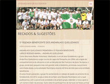 Tablet Screenshot of andarilhosqueluzianos.webnode.com