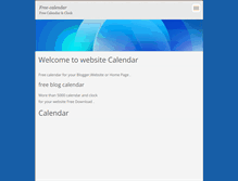 Tablet Screenshot of free-calendar.webnode.com