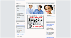 Desktop Screenshot of depositosbancarios.webnode.com