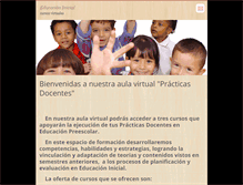 Tablet Screenshot of cursospracticasdocentes.webnode.es