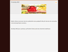 Tablet Screenshot of produkty-okg.webnode.cz