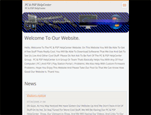Tablet Screenshot of pcandpsphelpcenter.webnode.com