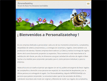 Tablet Screenshot of personalizatehoy.webnode.cl