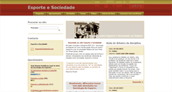 Desktop Screenshot of esporteesociedade.webnode.com.br