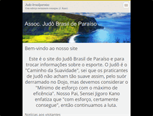 Tablet Screenshot of judo-brasilparaiso.webnode.com