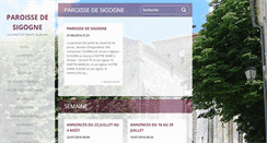 Desktop Screenshot of paroissedesigogne.webnode.com