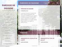 Tablet Screenshot of paroissedesigogne.webnode.com