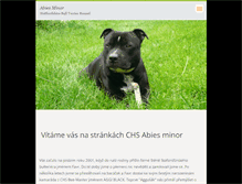 Tablet Screenshot of abies-minor.webnode.cz