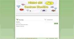 Desktop Screenshot of centrumslunicko.webnode.cz