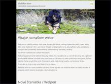 Tablet Screenshot of dubakovdvor.webnode.sk