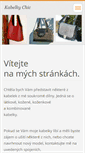 Mobile Screenshot of kabelkychic.webnode.cz