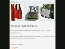 Tablet Screenshot of kabelkychic.webnode.cz