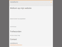 Tablet Screenshot of leuke3dkaarten.webnode.nl