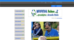 Desktop Screenshot of infofutbalrv.webnode.sk