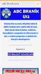 Mobile Screenshot of abcbranik2001.webnode.cz
