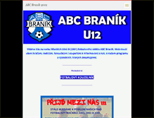 Tablet Screenshot of abcbranik2001.webnode.cz