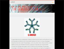 Tablet Screenshot of lamad.webnode.com.br