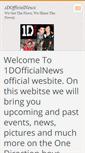 Mobile Screenshot of 1dofficialnews.webnode.com