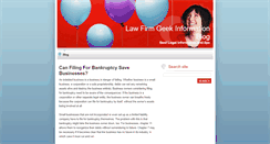 Desktop Screenshot of lawfirmgeekinfo.webnode.com