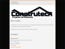 Tablet Screenshot of construteck.webnode.com.br