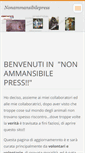 Mobile Screenshot of nonammansibilepress.webnode.it