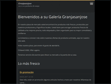 Tablet Screenshot of granjasanjose.webnode.es