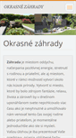 Mobile Screenshot of peknazahrada.webnode.sk