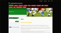Desktop Screenshot of fcbarcelonasoccer.webnode.com