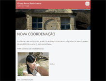 Tablet Screenshot of grupojovemsantoamaro.webnode.com.br