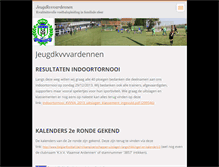 Tablet Screenshot of jeugdkvvvardennen.webnode.com