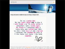 Tablet Screenshot of newlifequotes.webnode.com
