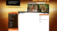 Desktop Screenshot of gingertreasure.webnode.cz