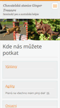 Mobile Screenshot of gingertreasure.webnode.cz