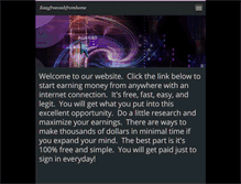Tablet Screenshot of easyfreecashfromhome.webnode.com