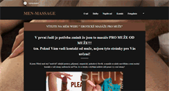 Desktop Screenshot of men-massage.webnode.cz