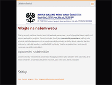 Tablet Screenshot of maticeslezska.webnode.com