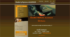 Desktop Screenshot of osobnipreprava.webnode.cz