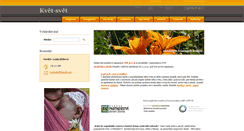 Desktop Screenshot of kvet-svet.webnode.cz