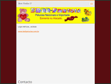 Tablet Screenshot of bellpelucias.webnode.com