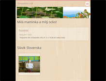 Tablet Screenshot of bdruhaci.webnode.sk
